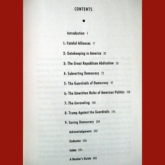 Book: How Democracies Die by Steven Levitsky & Daniel Ziblatt - Picture 2 of 16